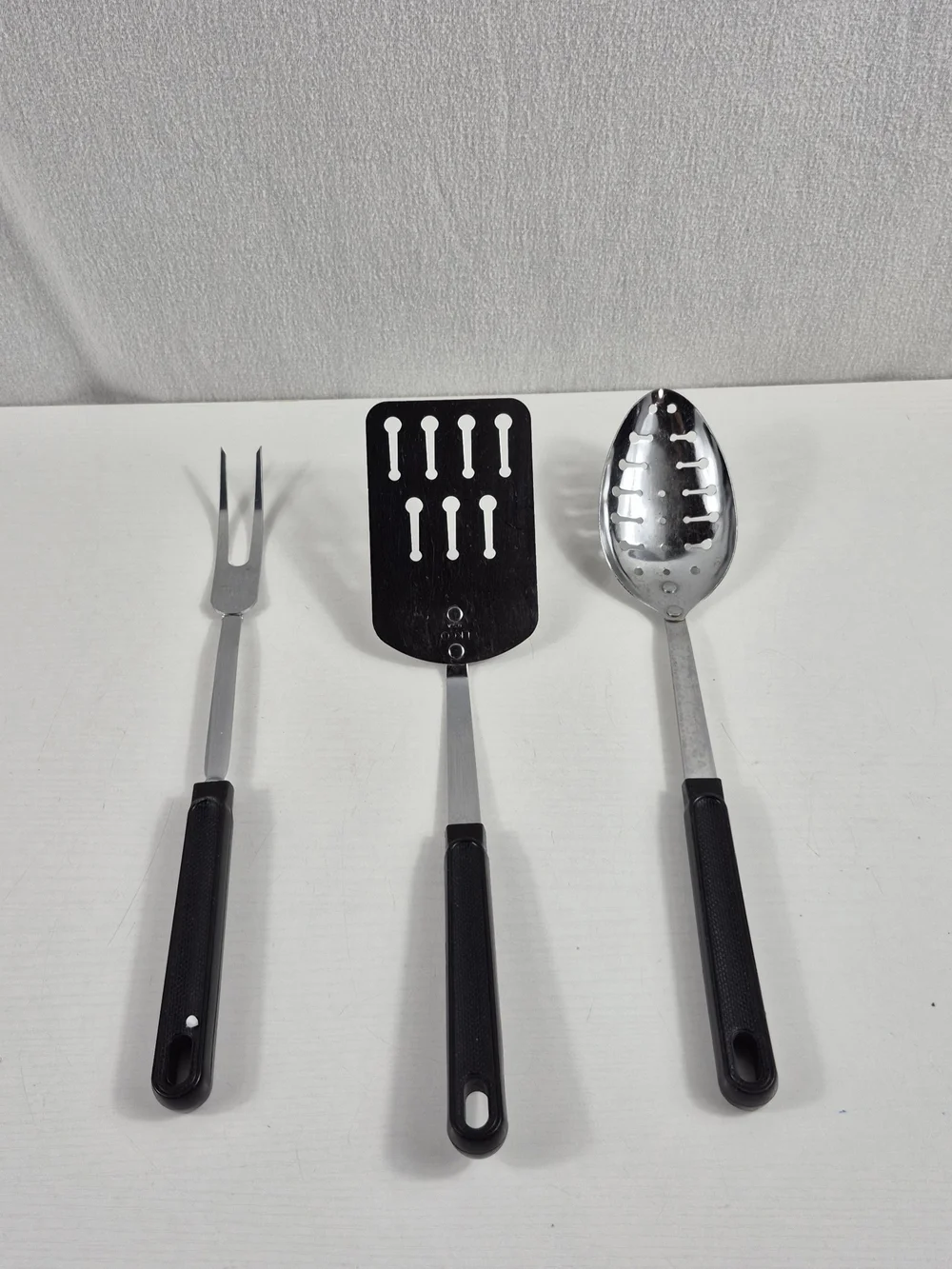 Set of 3 Vintage Ekco stainless steel kitchen utensils